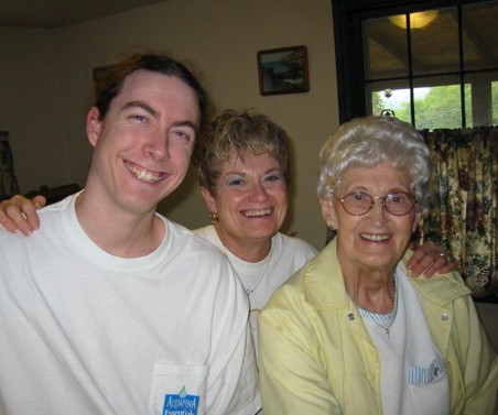Michael, Mom and Grandma