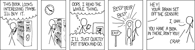 xkcd: Bookstore